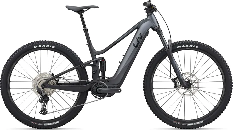 Liv Embolden E+ 1 Pro womens Electric Mountain Bike in Black Diamond