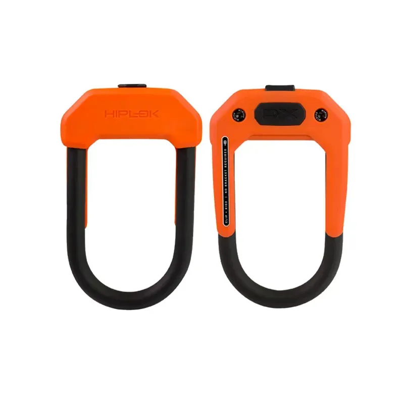 Hiplok Dx D Lock Hardened Steel diamond Sold Secure: 14mm X 15 X 8. 5cm ORANGE 14mm x 15 x 8.5cm
