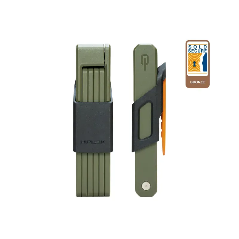Hiplok Switch Folding Lock GREEN size