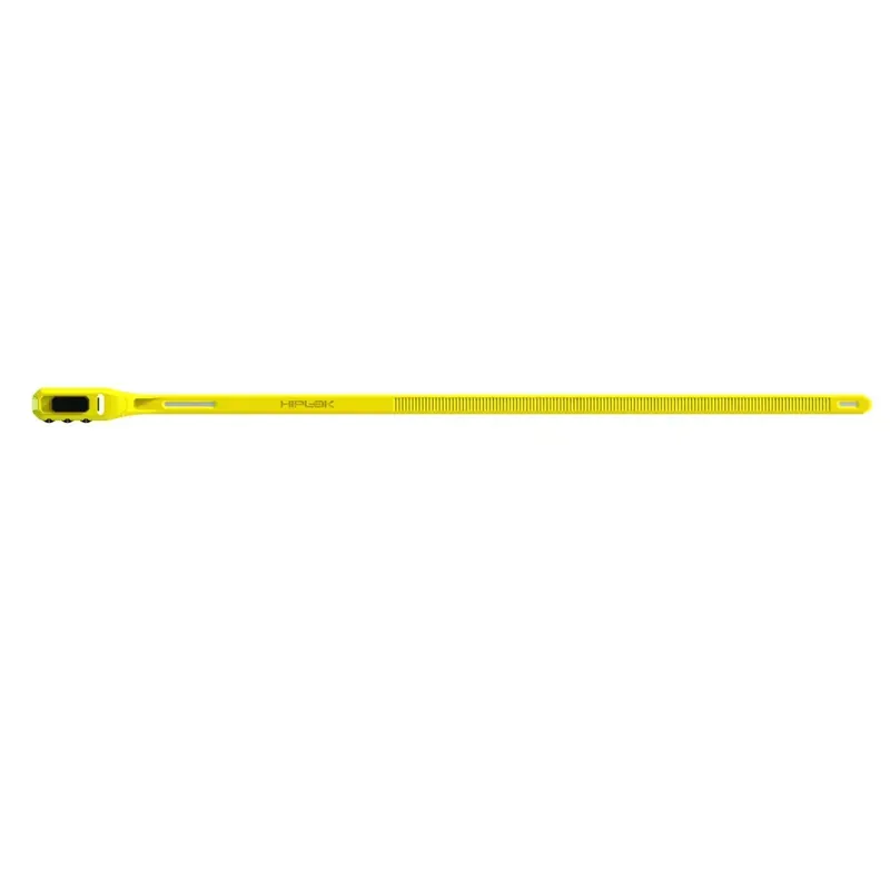 Hiplok Z-Lok Combo Armoured Reuseable Tie YELLOW 40cm