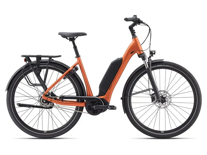Giant Expression E+ 1 E-Road Bike In Matte Copper Coin