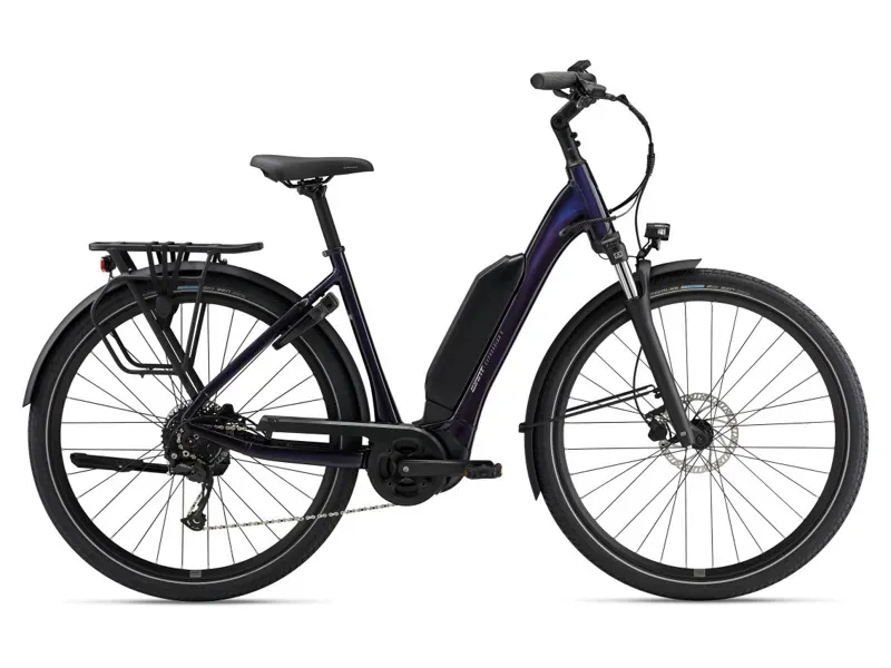 Giant Expression E+ 2 E-Road Bike In Black Currant
