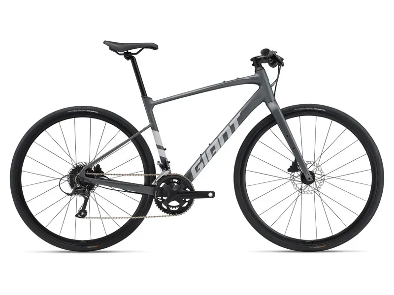 Giant FastRoad 2 Road Bike In Matte Charcoal