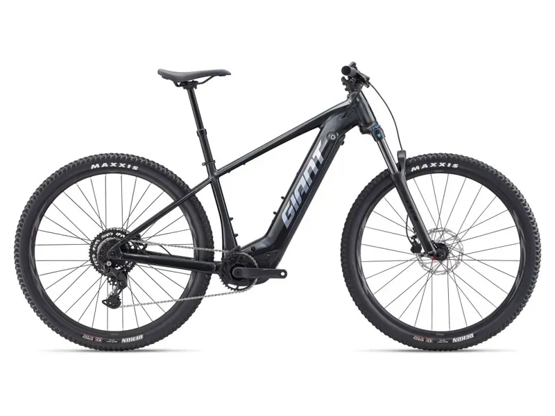 Giant Fathom E+ 625Wh E-Mountain Bike In Gloss Gunmetal Black