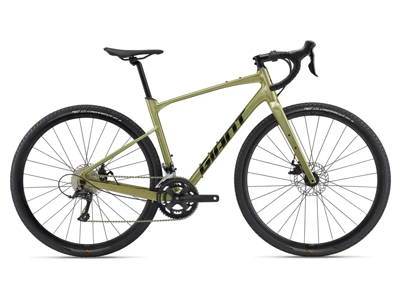 Giant Revolt 2 gravel Road Bike in Bay Leaf gold