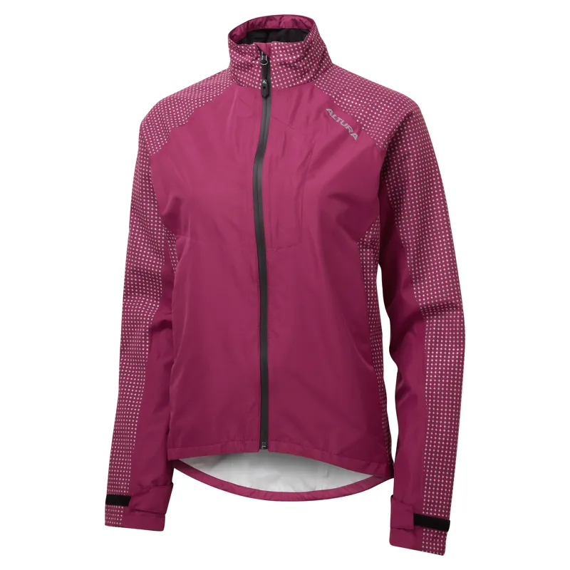 Altura Women's Nightvision Storm Waterproof Jacket in Pink